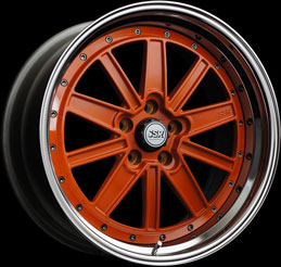 SSR Formula MK-III Neo 19inch Orange wheels on Sale at UpgradeMotoring.com!