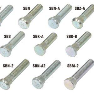 Extended Wheel Stud – Mazda. Overall Length 2.5in 4pk SBZ-2