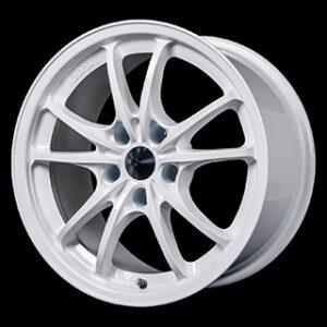 Mugen MC10 – 17×8.0 5×114.3 +45 White Wheel. #42700-MC10-780W-45
