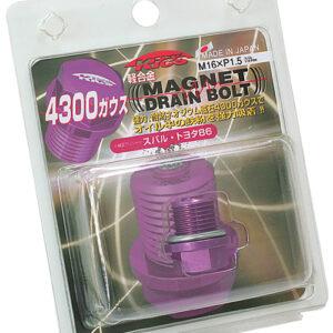 Project Kics Magnetic Drain Plug bolt – Purple 16×1.5mm Mag-4