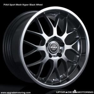 Piaa Sport Mesh 18×8.5 5×114.3 +42 Hyper Black Wheel Single
