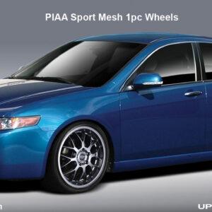 Piaa Sport Mesh 18×8.5 5×114.3 +42 Hyper Black Wheel Single