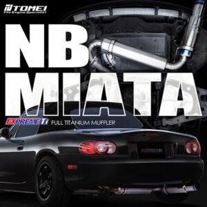 Tomei Full Titanium Muffler Kit Expreme Ti Miata NB TB6090-MZ02A