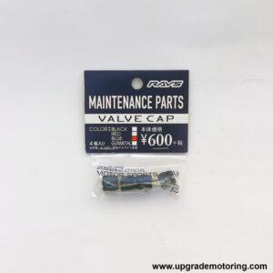 Volk Racing Valve Stem Caps – Blue – 4 pack