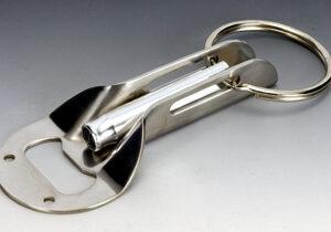 Auto Art Bonnet Lock Bottle Opener with Whistle #44006