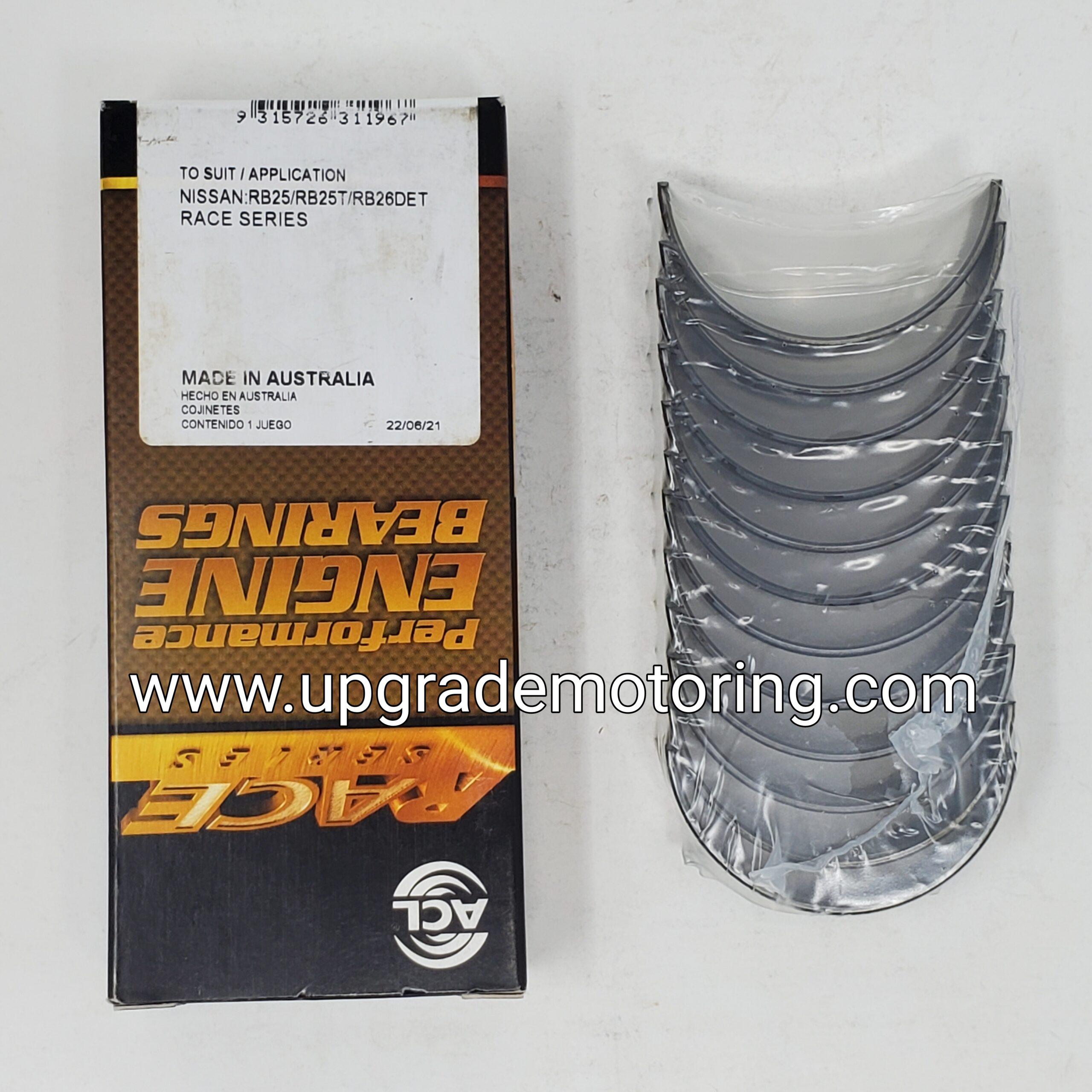 ACL Nissan RB25DETT/RB26DETT 0.25mm Over Perf Rod Bearings 6B2960H-.25