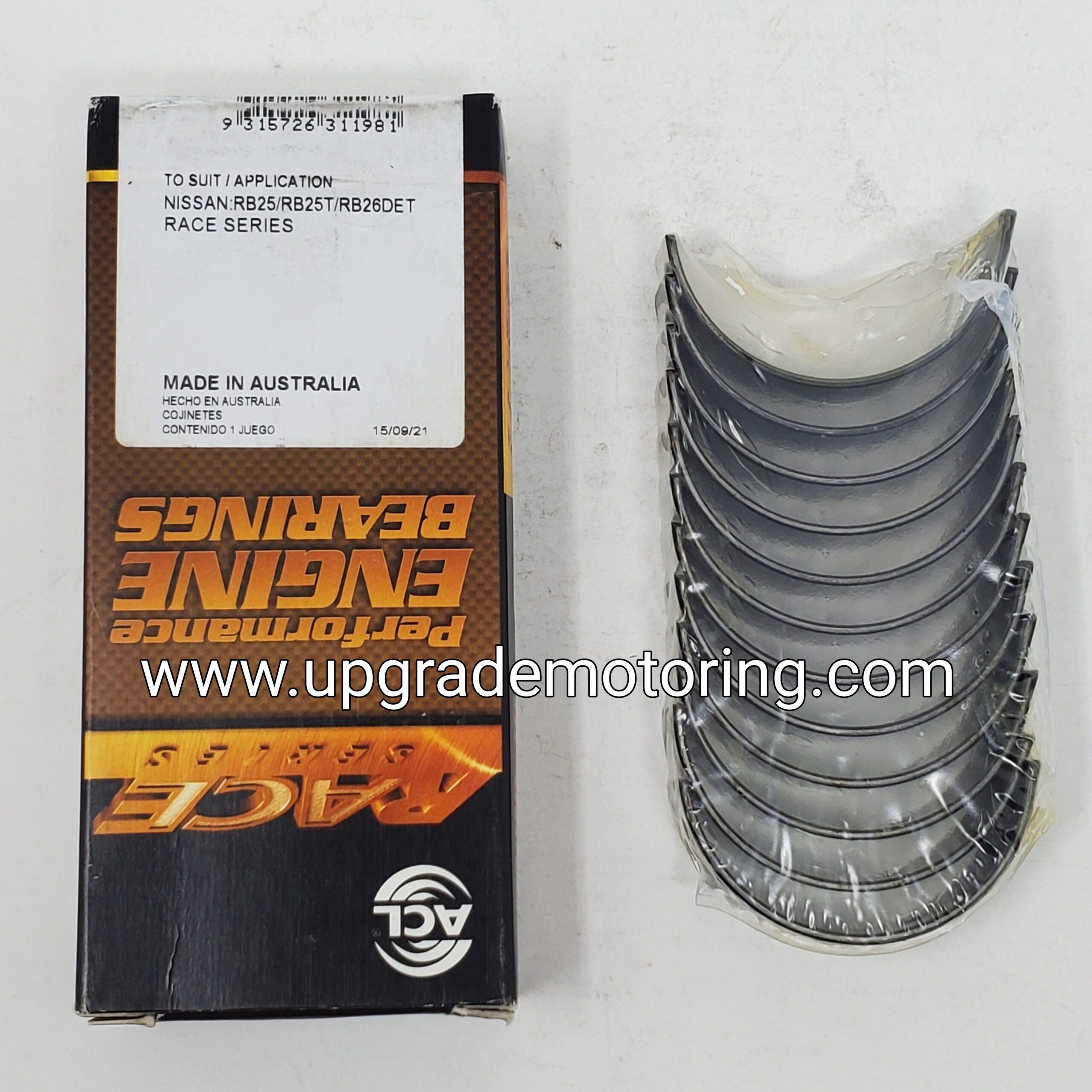 ACL Nissan RB25DETT/RB26DETT X-STD Rod Bearings #6B2960HX-STD