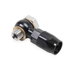 Earl’s Fuel Inlet Fitting – Single Banjo -6AN Blk #AT807691ERL