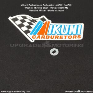 Mikuni Carburetor – Washer, Throttle Shaft 40/44/50 PHH #43 #B42/75