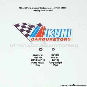 Mikuni Carburetor – O-Ring, Accelerator Pump #68 #BVZ23/18