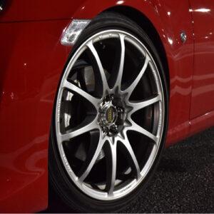 Volk Racing CE28NF 17×7.5 4×100 +43* Mercury Silver Forged Wheel