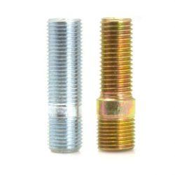 Efficient Commerce 10pc Black Wheel Stud Conversion Kit - 14x1.5, 64mm Total Length (2.5"), Lug Bolts To Studs