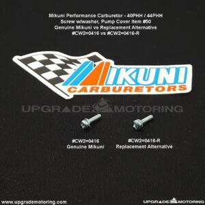 Screw w/washer. 40/44PHH #50 CW2=0416-R