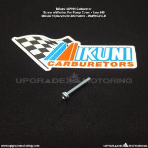 Screw w/washer. Pump Cover 44PHH #49 CW2=0435-RS