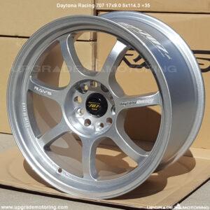 Daytona Racing 707 Wheel 17×9.0 5×114.3 +35 Silver