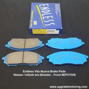 Endless Vita Nuova Brake Pads – Nissan w/o Brembo Front #EP373VN