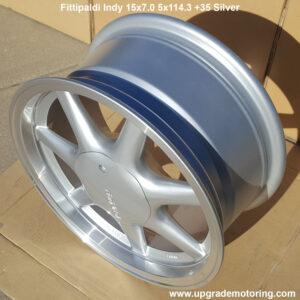 Fittipaldi Indy 15×7.0 5×114.3 +35 Silver Wheel