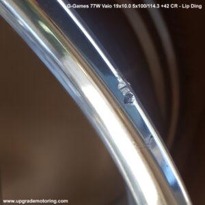 G-Games 77W Vaio 19×10.0 5×100/114.3 +42 Silver Single