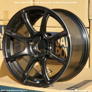 Gram Lights 57Transcend 15×8.0 4×100 +35 Super Dk Gunmetal Wheel
