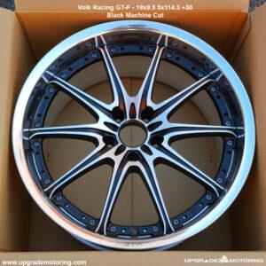 Volk Racing GT-F Wheel 19×9.5 5×114.3 +30 Matt Black DC