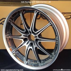 Volk Racing GT-F Wheel 19×9.5 5×114.3 +30 Matt Black DC