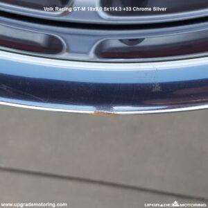 Volk Racing GT-M 18×9.0 5×114.3 +33 Silver Wheel