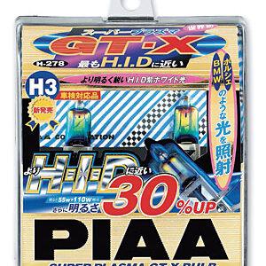 Piaa H3 Super Plasma GT-X 55w-110w XTRA 5000k Pair #15955