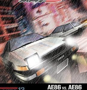 INITIAL D DVD Battle #13 Battle of the Souls AE86 vs. AE86