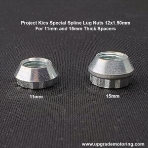 Project Kics Special Lug Nut – 15mm Spacer -Spline 12X1.50mm