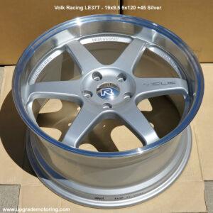 Volk Racing LE37T 19×9.5 5×120 +45 Silver Wheel