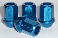 Ligier 12×1.25 Blue Open End Aluminum Lug Nuts #LIG12125BLU