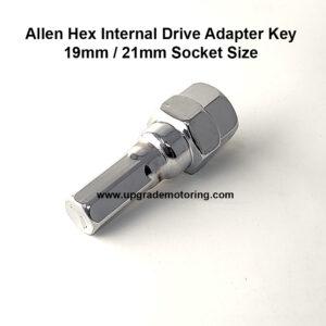 Tuner Style Lug Key – For Use w/Internal Drive Allen Style Lugs