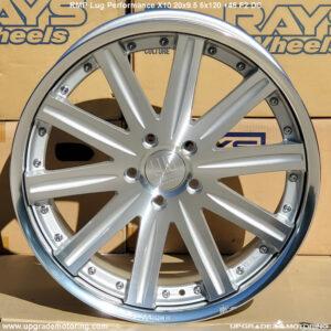 RMP LUG X10 20×9.5 5×120 +46 F2 DC Forged Wheel Blem Single