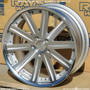 RMP LUG X10 20×9.5 5×120 +46 F2 DC Forged Wheel Blem Single