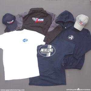 Mikuni Carburetor Sweatshirt – Vintage Logo, Navy Blue-XXLarge