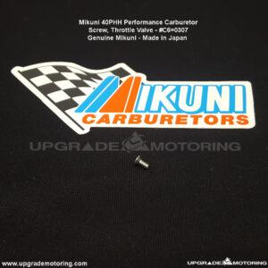 Mikuni Carburetor – Screw, Throttle Valve – 40PHH #C6=0307