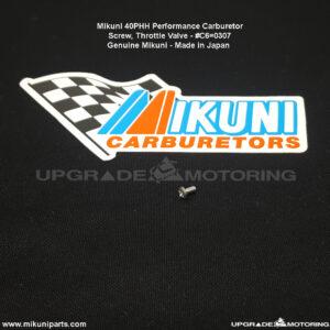 Mikuni Carburetor – Screw, Throttle Valve – 40PHH #C6=0307