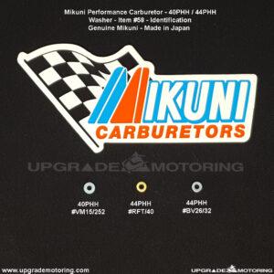 Mikuni Carburetor – Washer, Pump Rod 40PHH #VM15/252