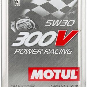Motul 2L Synthetic-ester Racing Oil 300V POWER 5W30 104241