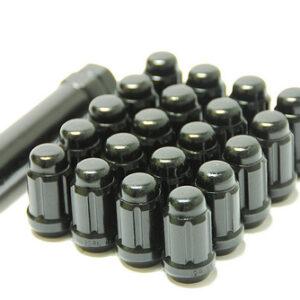 Muteki Closed End Black 12×1.50mm Lug Nuts #41886B