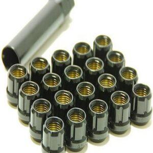 Muteki Open End Black 12×1.25mm Lug Nuts #31885B