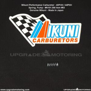 Mikuni Carburetor – Spring, Pump 40/44/50 PHH #N101.056 #53
