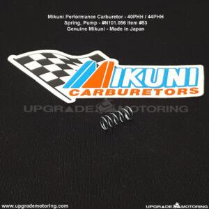 Mikuni Carburetor – Spring, Pump 40/44/50 PHH #N101.056 #53