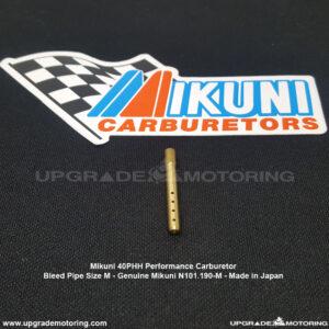Mikuni Carburetor – Bleed Pipe Size M 40PHH #N101.190-M