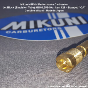 Mikuni Carburetor – Jet Block OA 44PHH #N101.253-OA