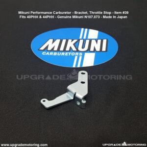 Mikuni Carburetor – Bracket, Throttle Stop 40PHH 44PHH #N107.073