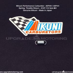 Mikuni Carburetor – Spring, Throttle Return 40PHH 44PHH #41 #N107.112