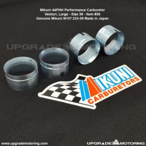 Mikuni Carburetor – Venturi, Large Size 39 44PHH #N107.233-39