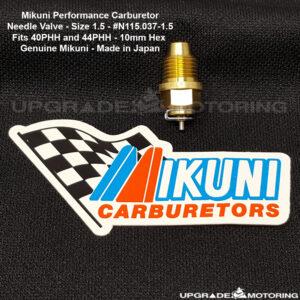 Mikuni Carburetor Needle Valve 1.5 40PHH 44PHH #N115.037-1.5