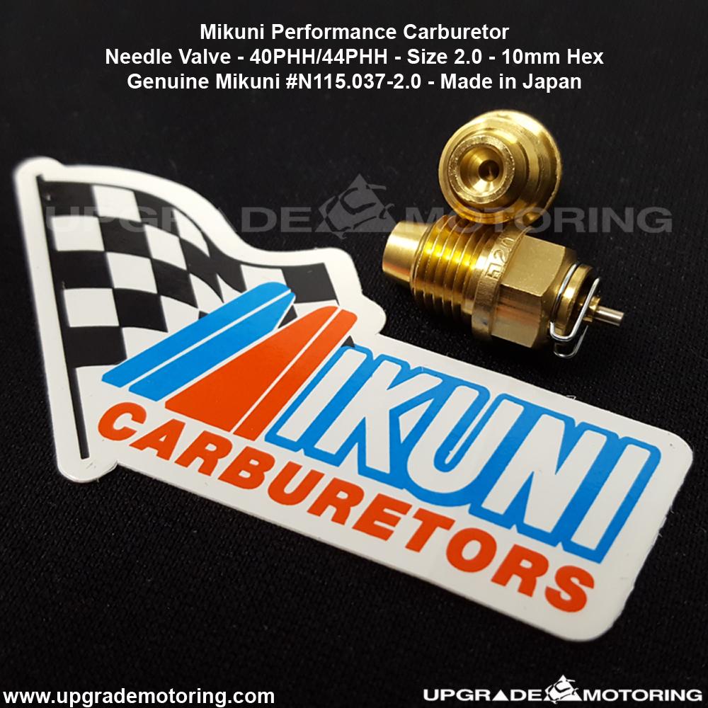 Mikuni PHH Carburetor Throttle Linkage Joint End - White, 0.8mm Pitch, N110/407 (4 Pieces)